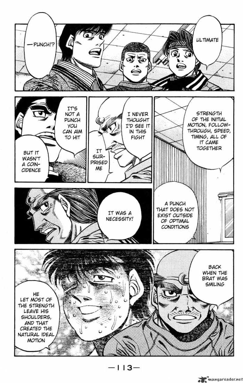 Hajime no Ippo: Fighting Spirit, Chapter 439 image 09